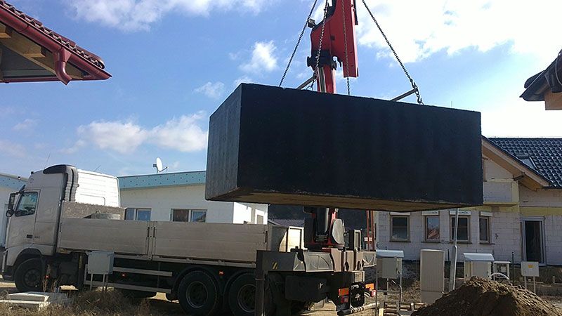 montaz betonova zumpa mlada boleslav