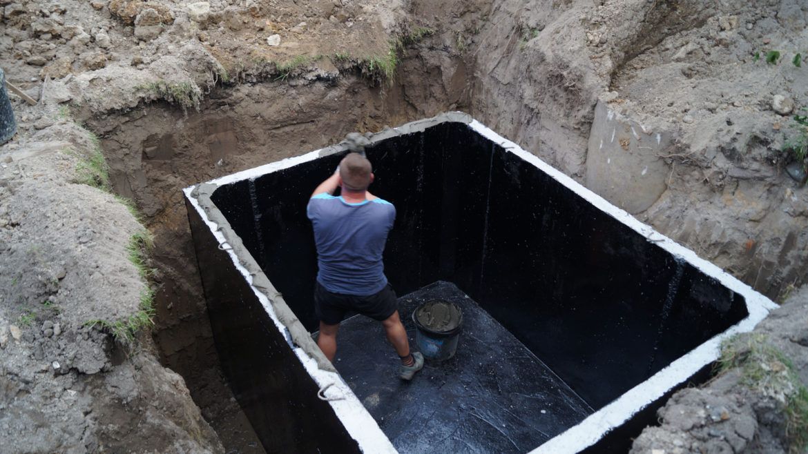 montaz betonova zumpa pardubice